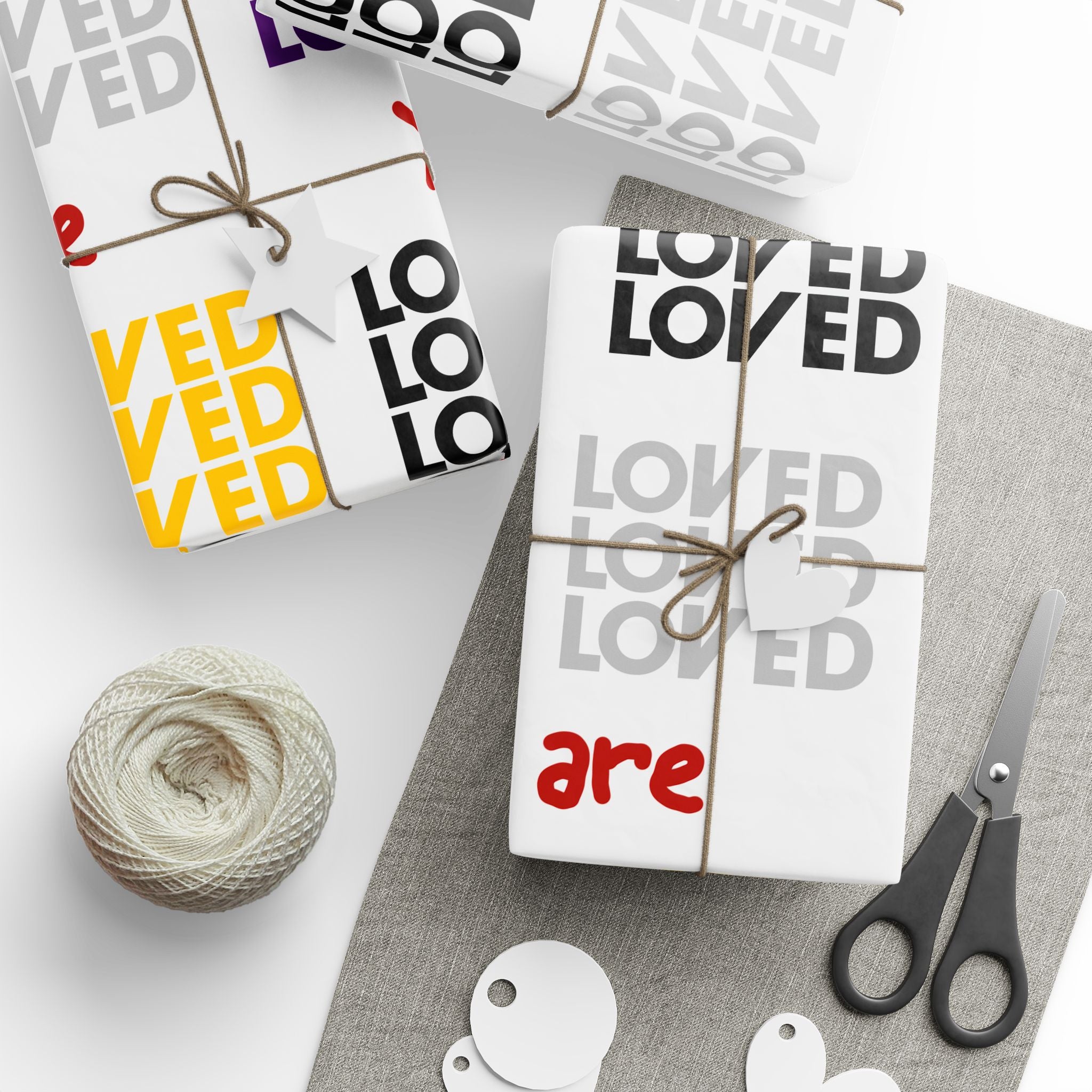 You Are Loved Gift Wrapping Paper