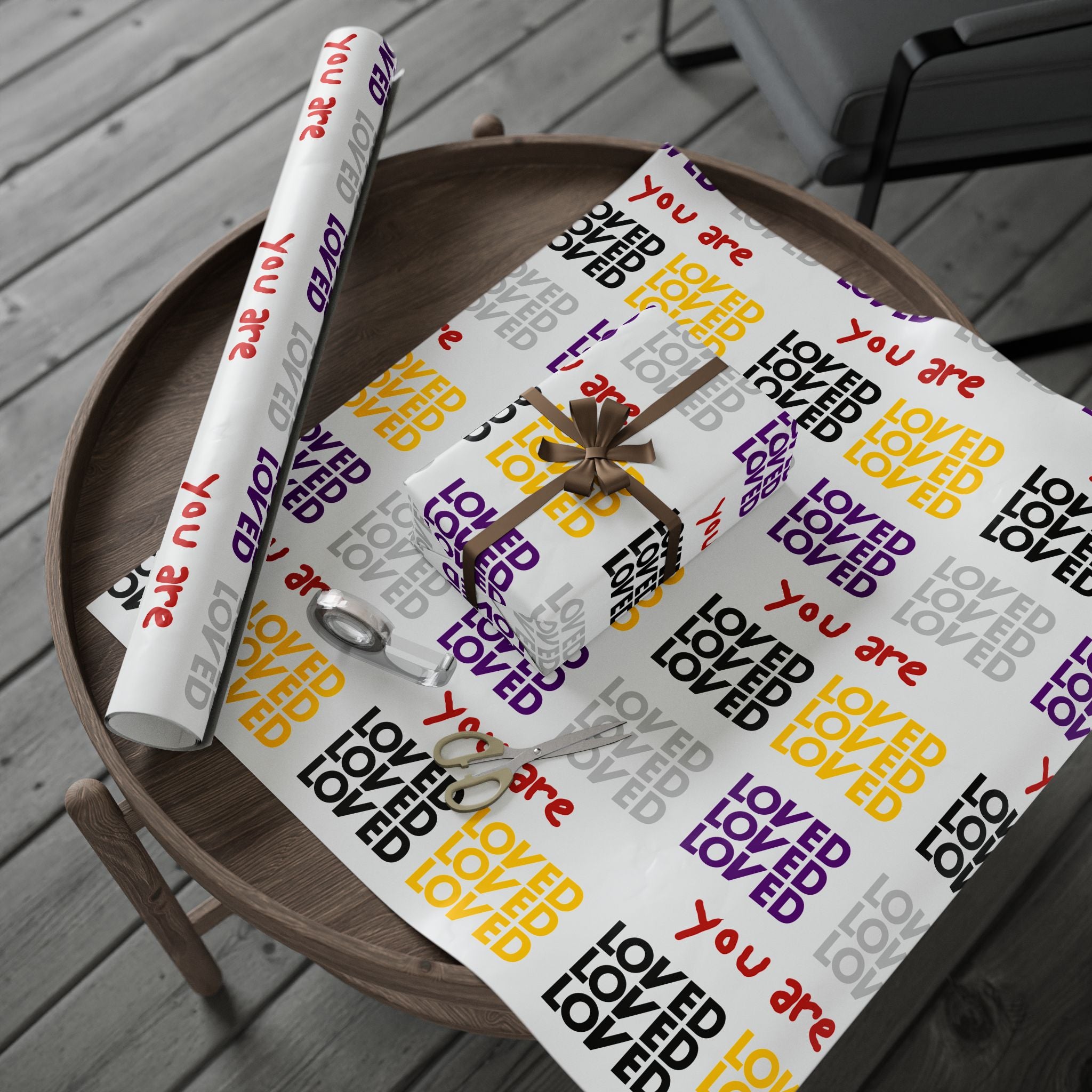 You Are Loved Gift Wrapping Paper
