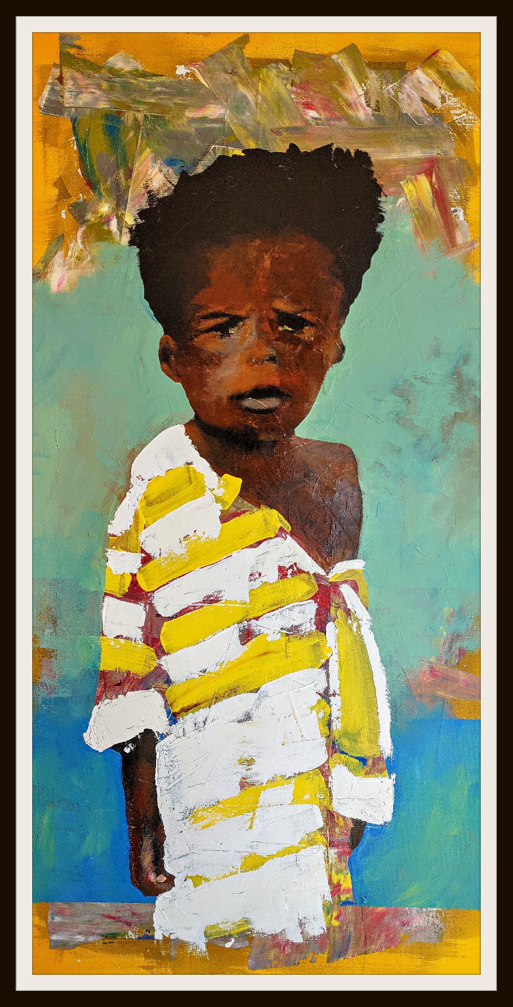 Black Gems Oil PaintingCapture the moment of childhood curiosity and wisdom with the Black Gems oil painting. Featuring a child interrupted from play to learn a valuable lesson, this piecePaintingBlack Gems Oil Painting